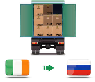 Перевозка сборных грузов из Ирландии в Россию