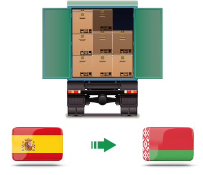 Перевозка сборных грузов из Испании в Беларусь