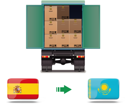 Перевозка сборных грузов из Испании в Казахстан