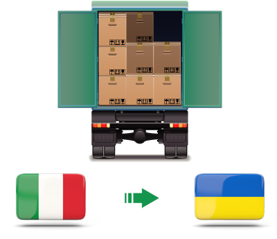 Перевозка сборных грузов из Италии в Украину