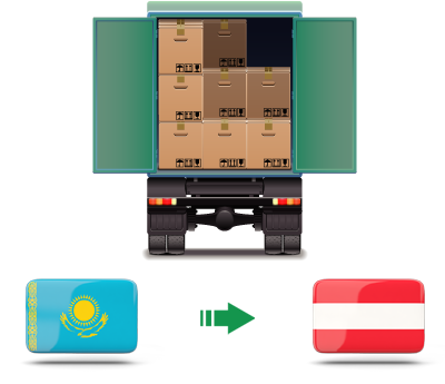 Перевозка сборных грузов из Казахстана в Австрию