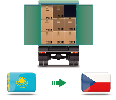 Перевозка сборных грузов из Казахстана в Чехию