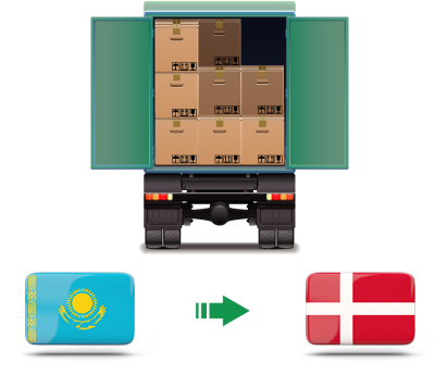 Перевозка сборных грузов из Казахстана в Данию