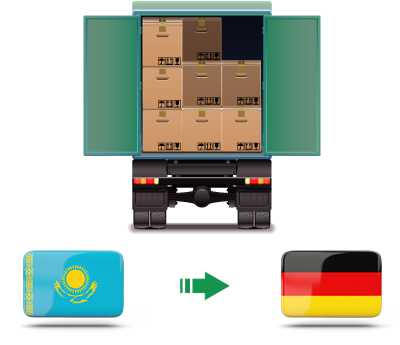 Перевозка сборных грузов из Казахстана в Германию