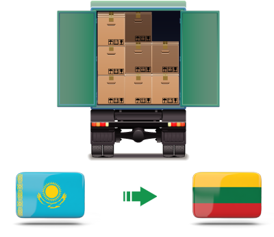 Перевозка сборных грузов из Казахстана в Литву