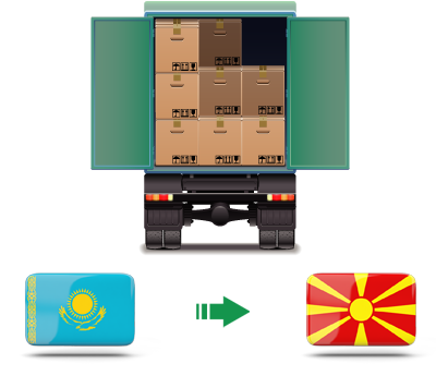 Перевозка сборных грузов из Казахстана в Македонию