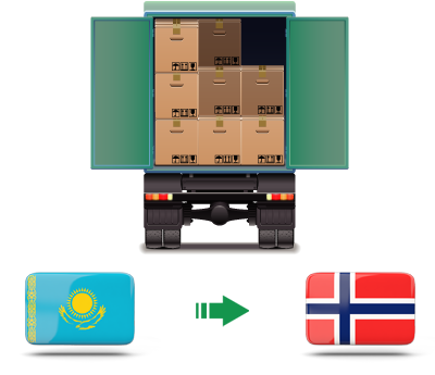 Перевозка сборных грузов из Казахстана в Норвегию