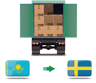 Перевозка сборных грузов из Казахстана в Швецию