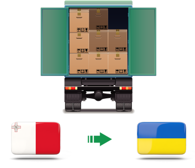 Перевозка сборных грузов из Мальты в Украину