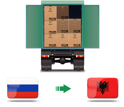 Перевозка сборных грузов из России в Албанию