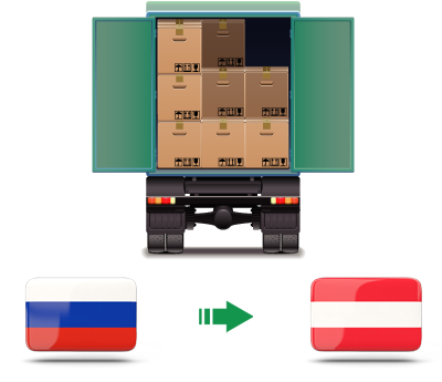 Перевозка сборных грузов из России в Австрию