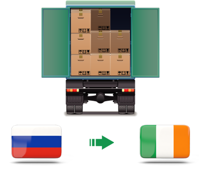 Перевозка сборных грузов из России в Ирландию