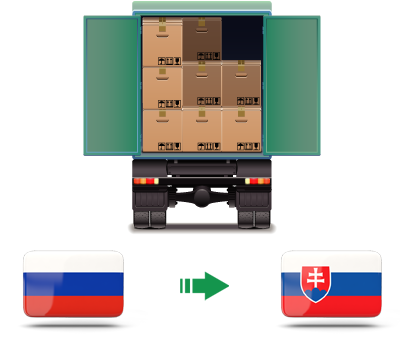 Перевозка сборных грузов из России в Словакию