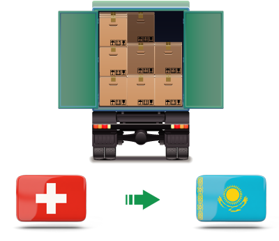 Перевозка сборных грузов из Швейцарии в Казахстан