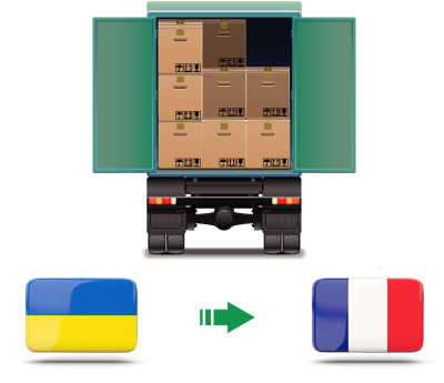 Перевозка сборных грузов из Украины в Францию