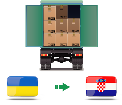 Перевозка сборных грузов из Украины в Хорватию