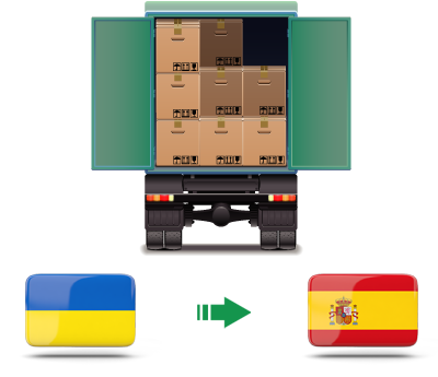 Перевозка сборных грузов из Украины в Испанию