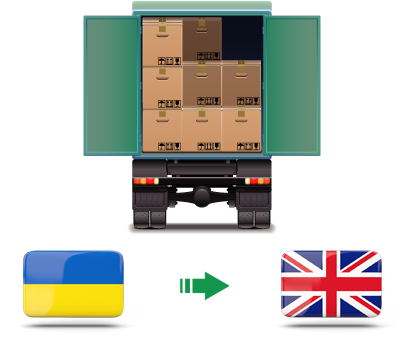 Перевозка сборных грузов из Украины в Великобританию